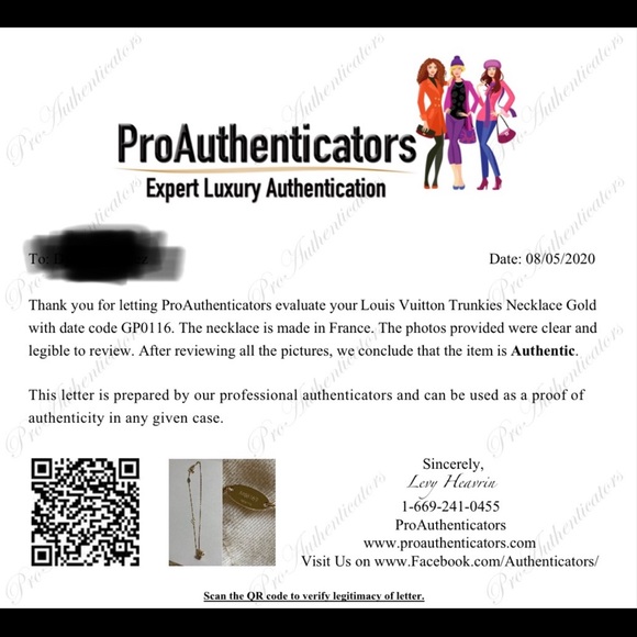 Louis Vuitton Necklace - Picture 8 of 8